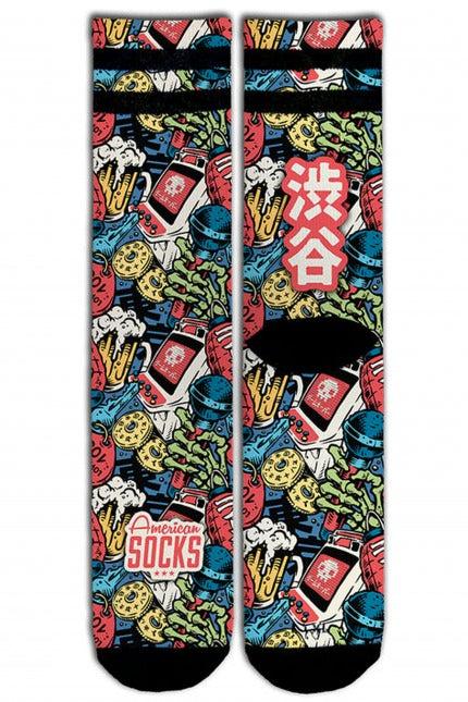 AMERICAN SOCKS SHIBUYA en color MULTICOLOR (1)