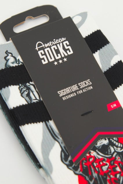 AMERICAN SOCKS FREEDOM IS A LIE en color MULTICOLOR (4)
