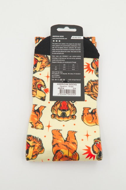 AMERICAN SOCKS GRIZZLY en color MULTICOLOR (2)