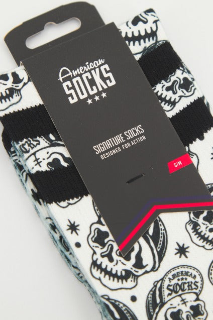 AMERICAN SOCKS SKATER SKULL en color MULTICOLOR (4)