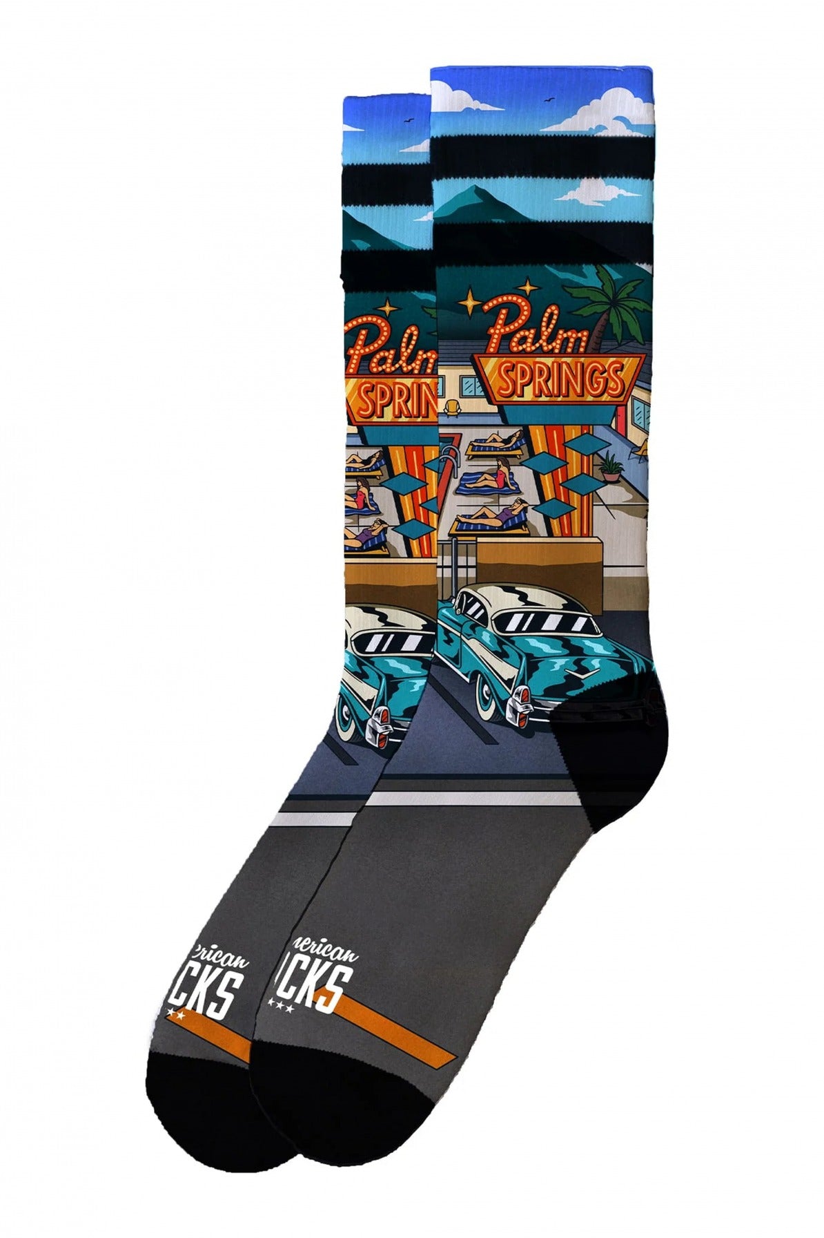 AMERICAN SOCKS PALM SPRINGS MOTEL en color MULTICOLOR (2)