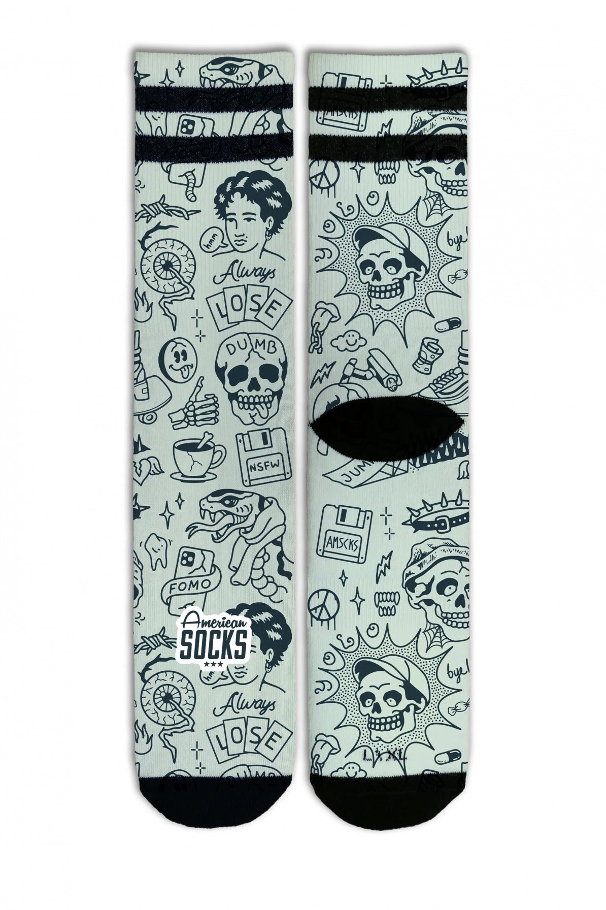 AMERICAN SOCKS FOMO en color MULTICOLOR (1)