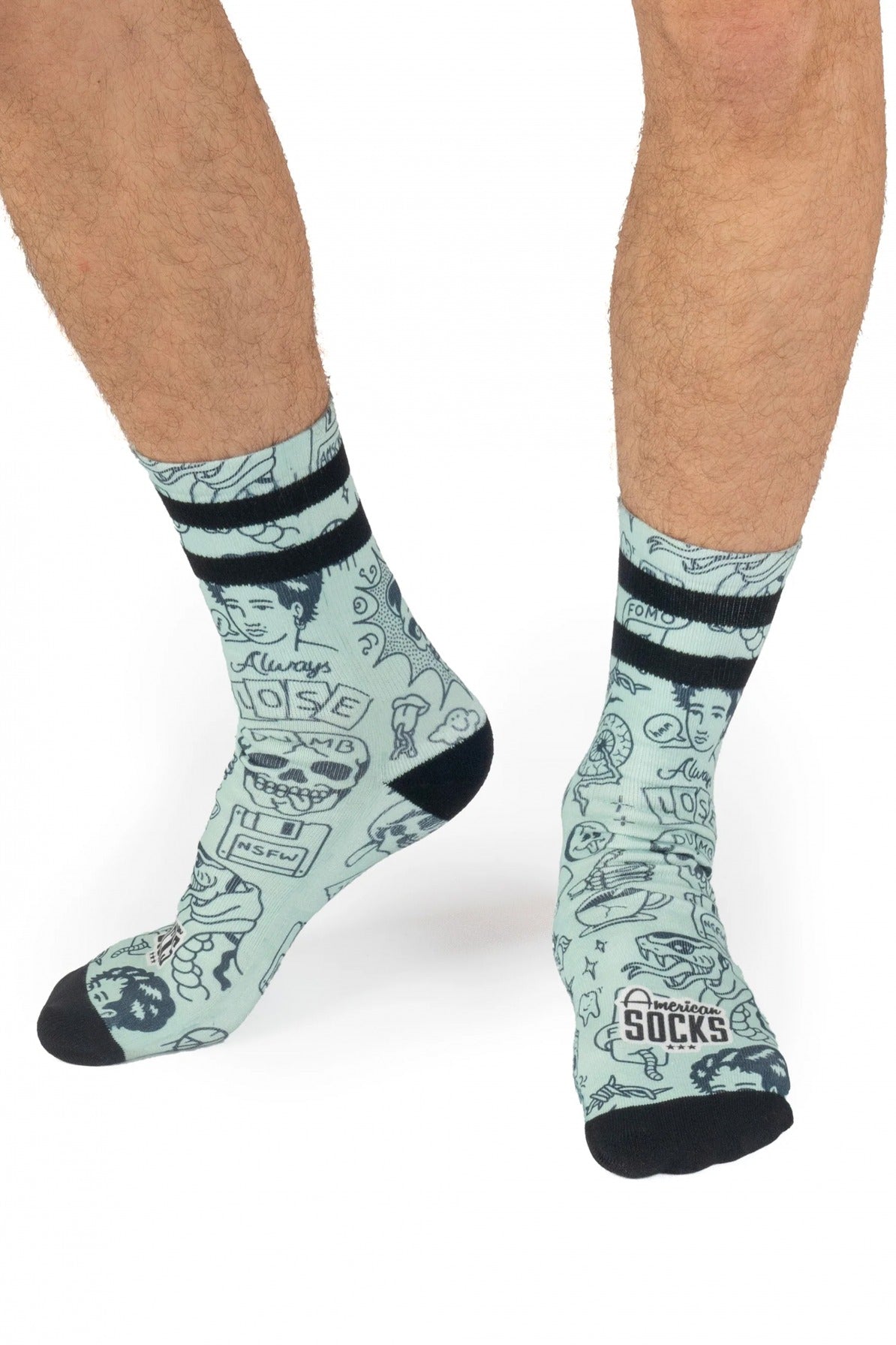 AMERICAN SOCKS FOMO en color MULTICOLOR (4)