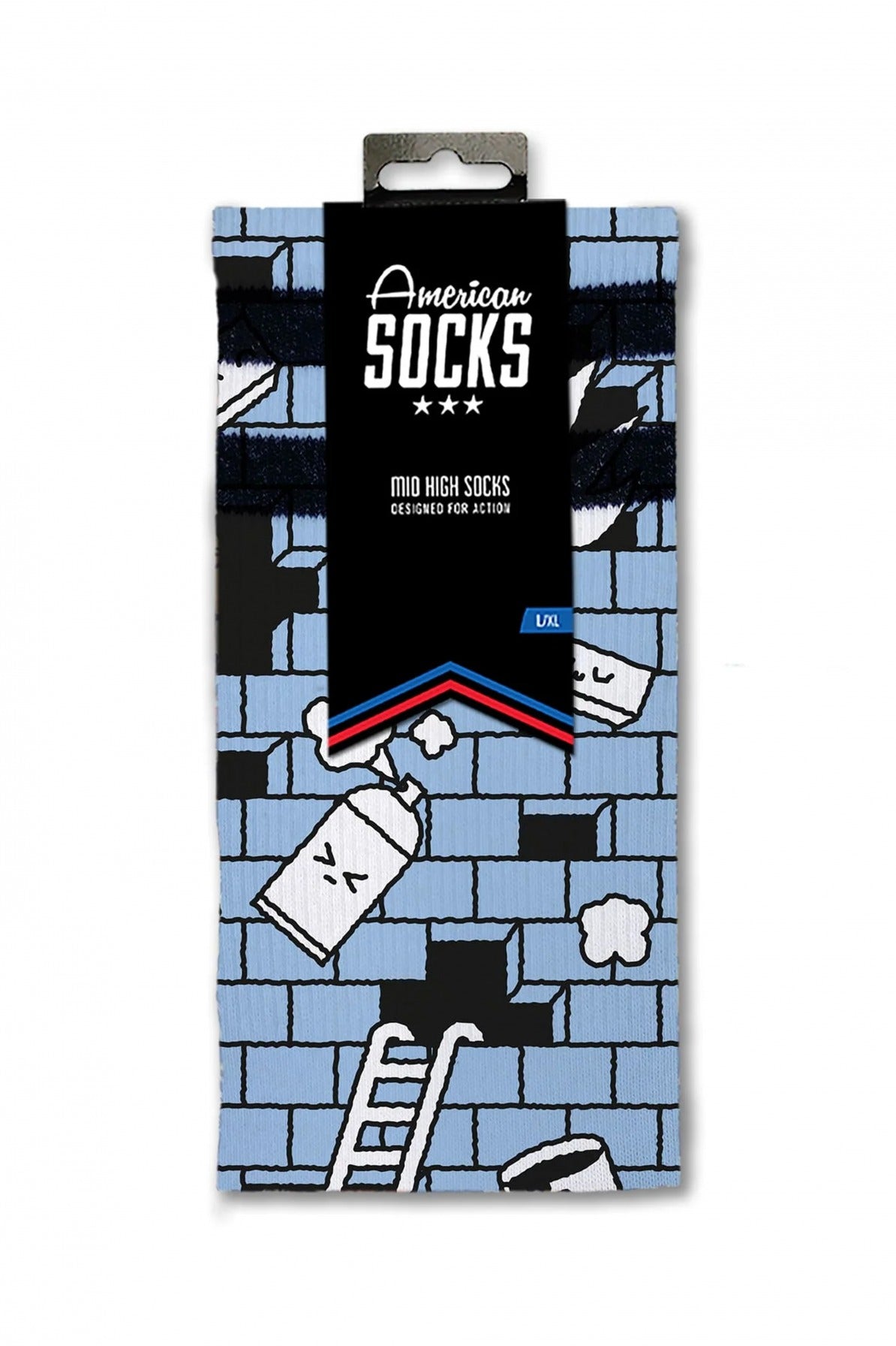 AMERICAN SOCKS THE WALL en color MULTICOLOR (3)