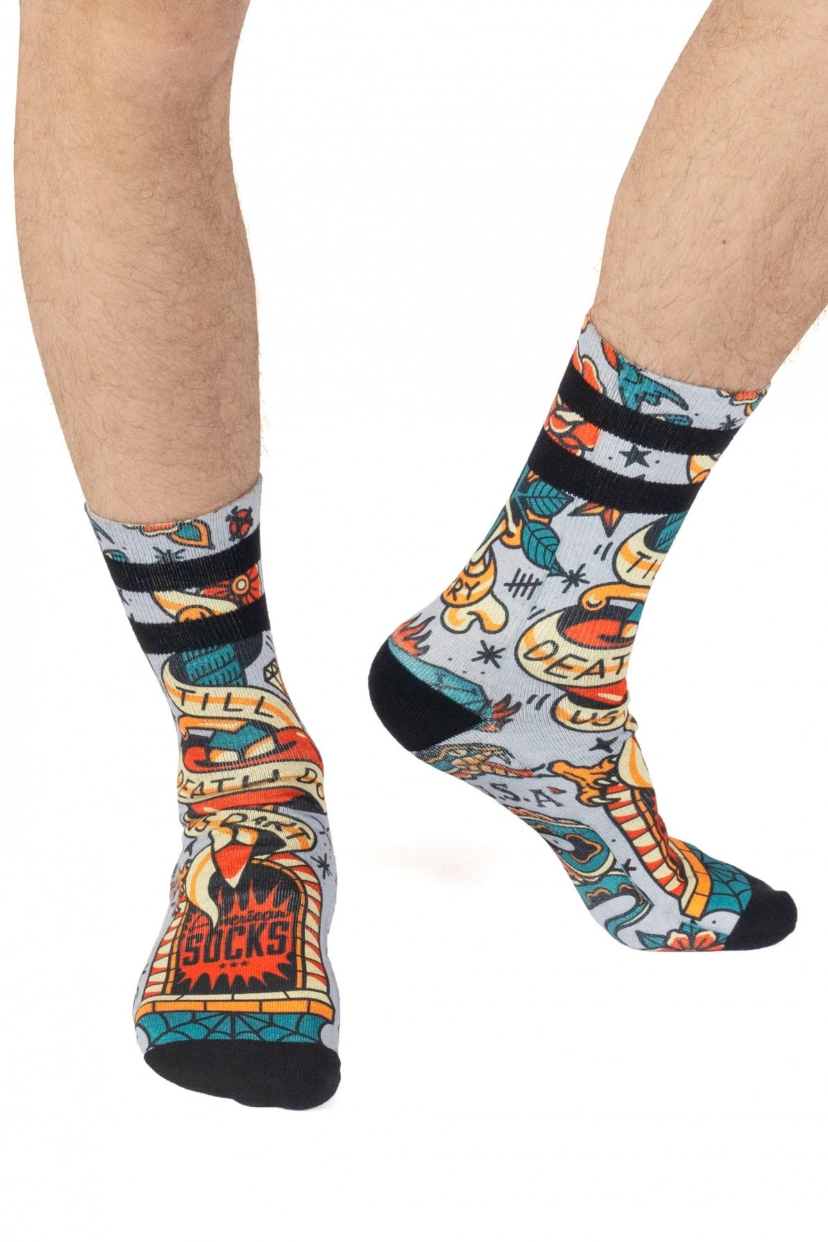 AMERICAN SOCKS TILL DEATH DO US PART en color MULTICOLOR (4)