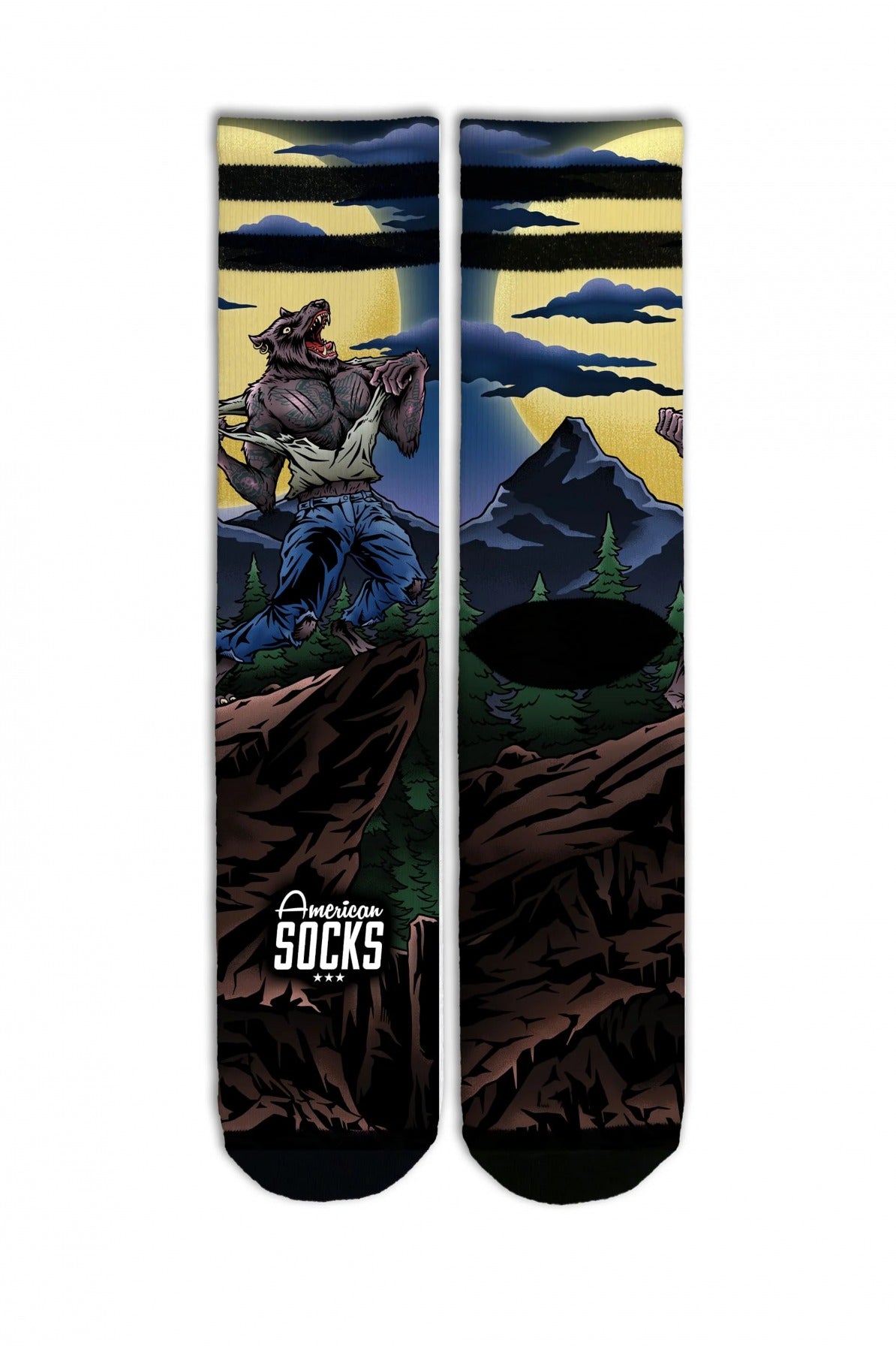 AMERICAN SOCKS WEREWOLF en color MULTICOLOR (1)
