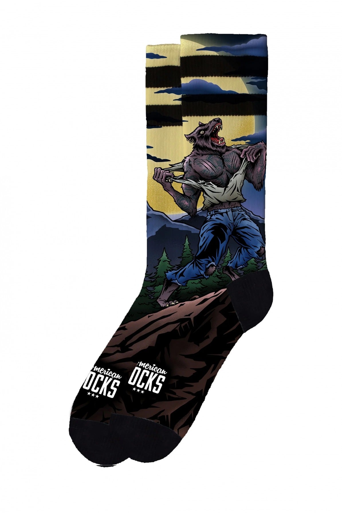 AMERICAN SOCKS WEREWOLF en color MULTICOLOR (2)