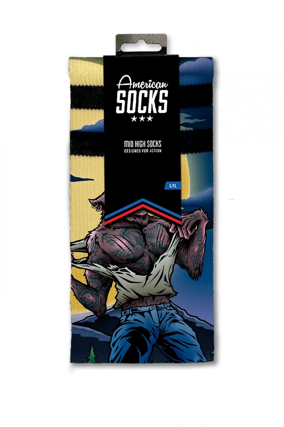 AMERICAN SOCKS WEREWOLF en color MULTICOLOR (3)