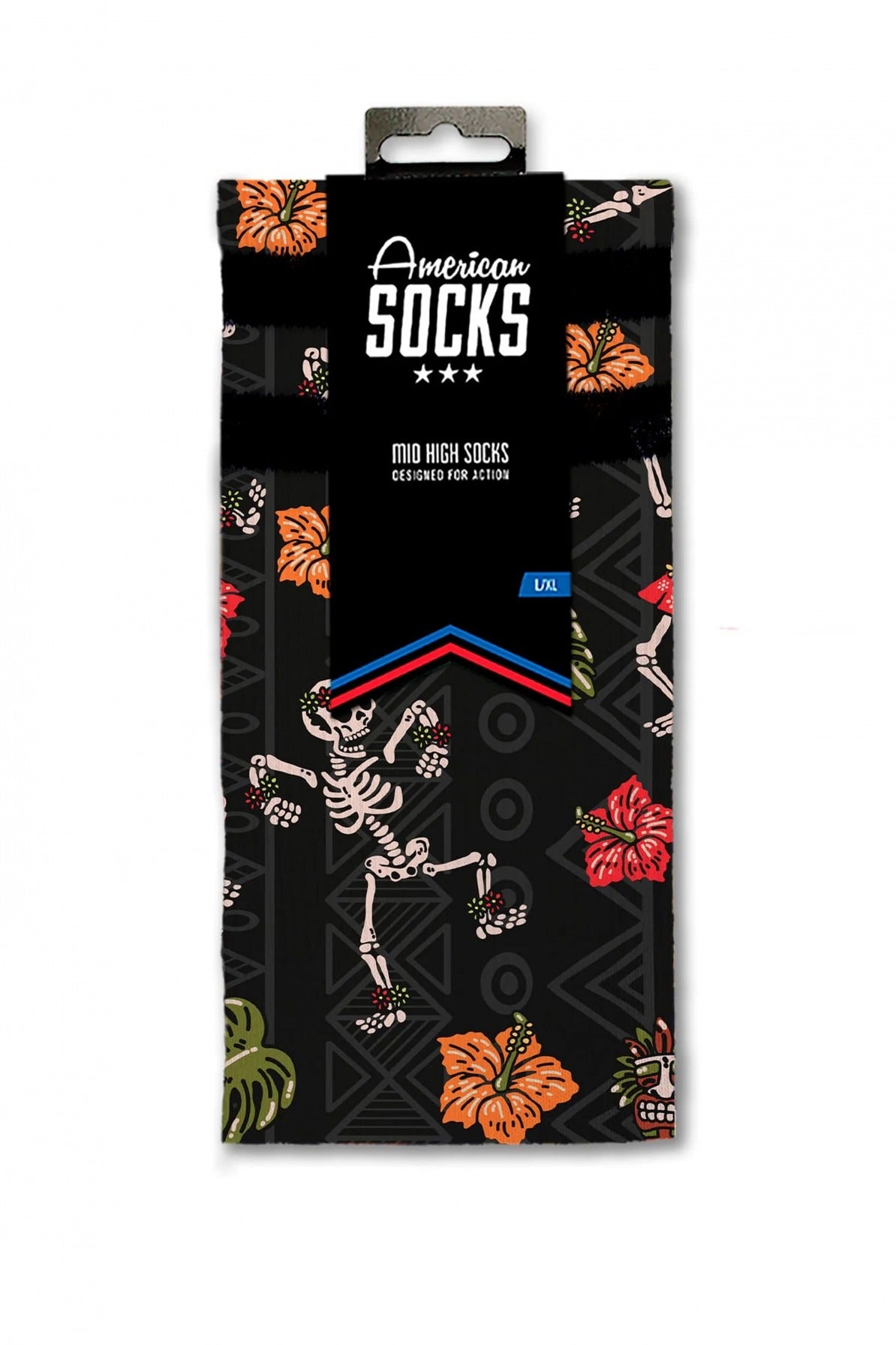 AMERICAN SOCKS DANCING SKELETONS en color MULTICOLOR (3)