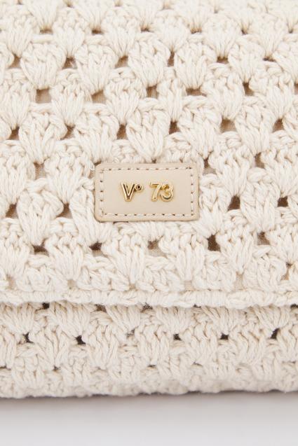 V VBSUU REA FLAP BAG en color BEIS (4)
