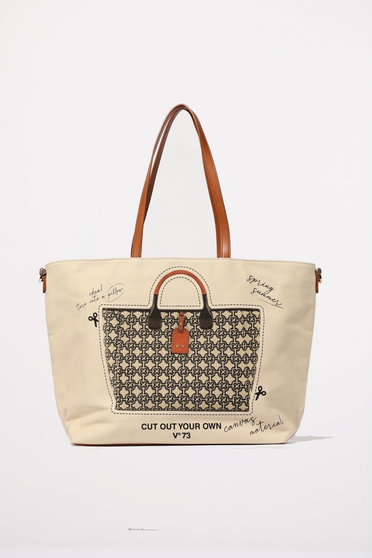 V SHOPPING FUTURE en color MARRON CLARO (1)
