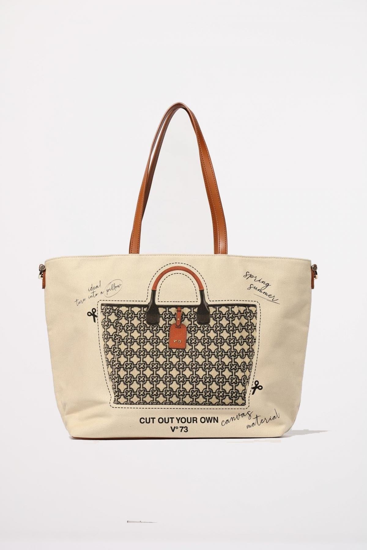 V SHOPPING FUTURE en color MARRON CLARO (1)