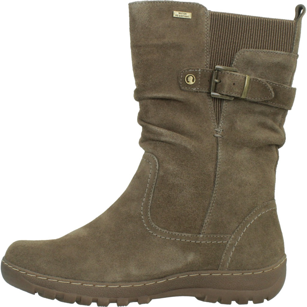 CORONEL TAPIOCCA BOTA SENORA en color MARRON CLARO  (2)