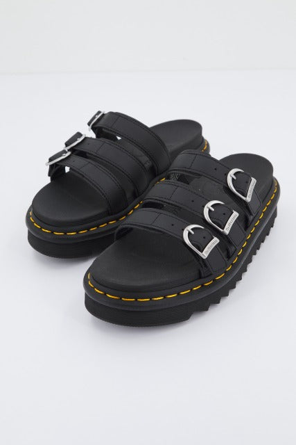 DR. MARTENS  BLAIRE SLIDE HYDRO en color NEGRO  (1)