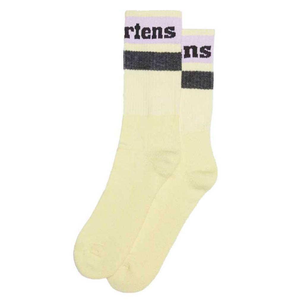DR. MARTENS AC ATHLETIC LOGO SOCK en color AMARILLO  (2)