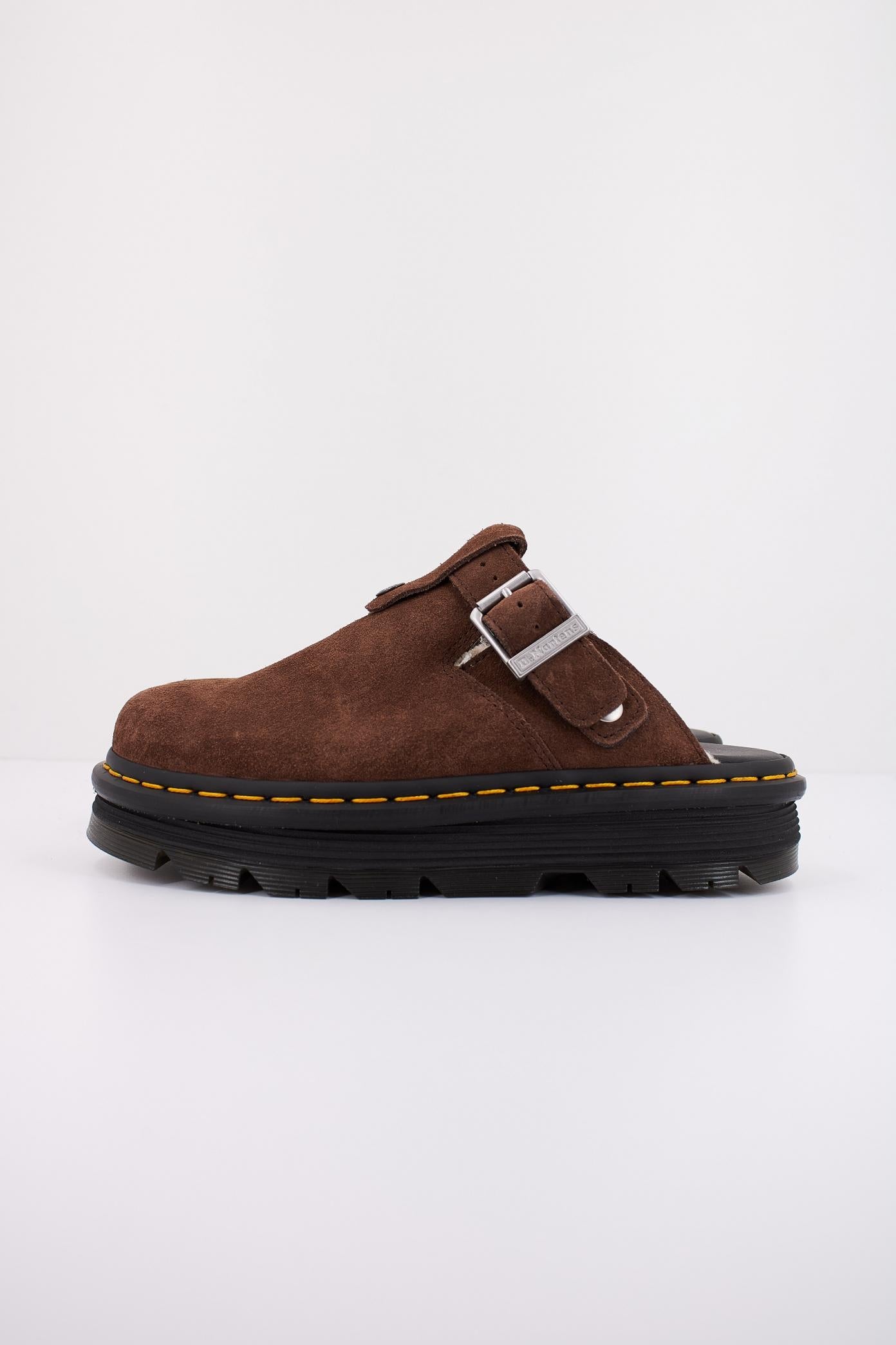 DR. MARTENS  ZEBZAG MULE WL en color MARRON  (1)