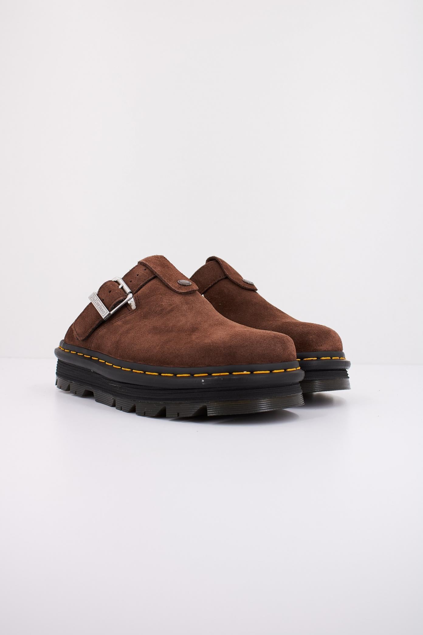 DR. MARTENS  ZEBZAG MULE WL en color MARRON  (2)