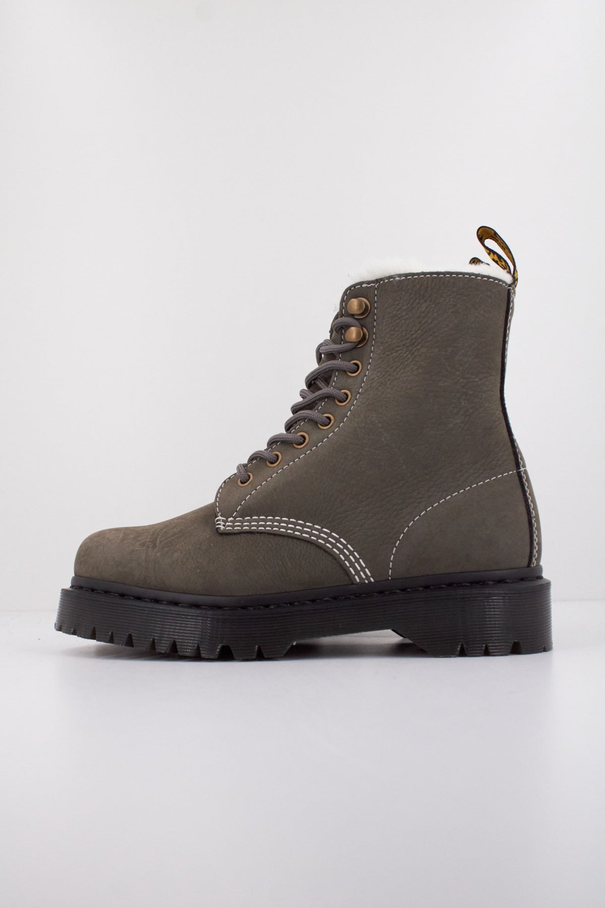DR. MARTENS  PASCAL BEX FL en color GRIS  (1)