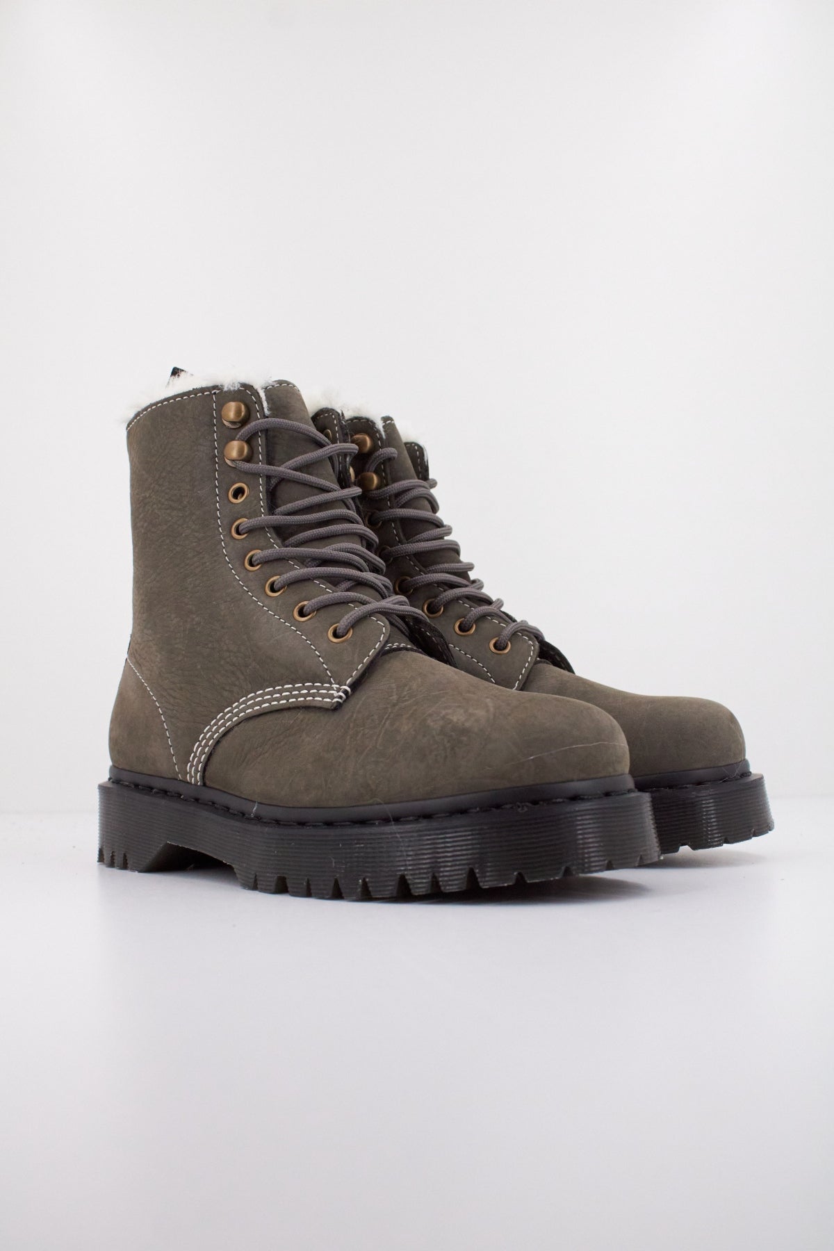 DR. MARTENS  PASCAL BEX FL en color GRIS  (2)