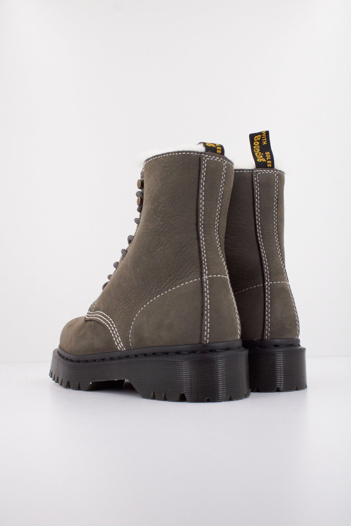 DR. MARTENS  PASCAL BEX FL en color GRIS  (4)