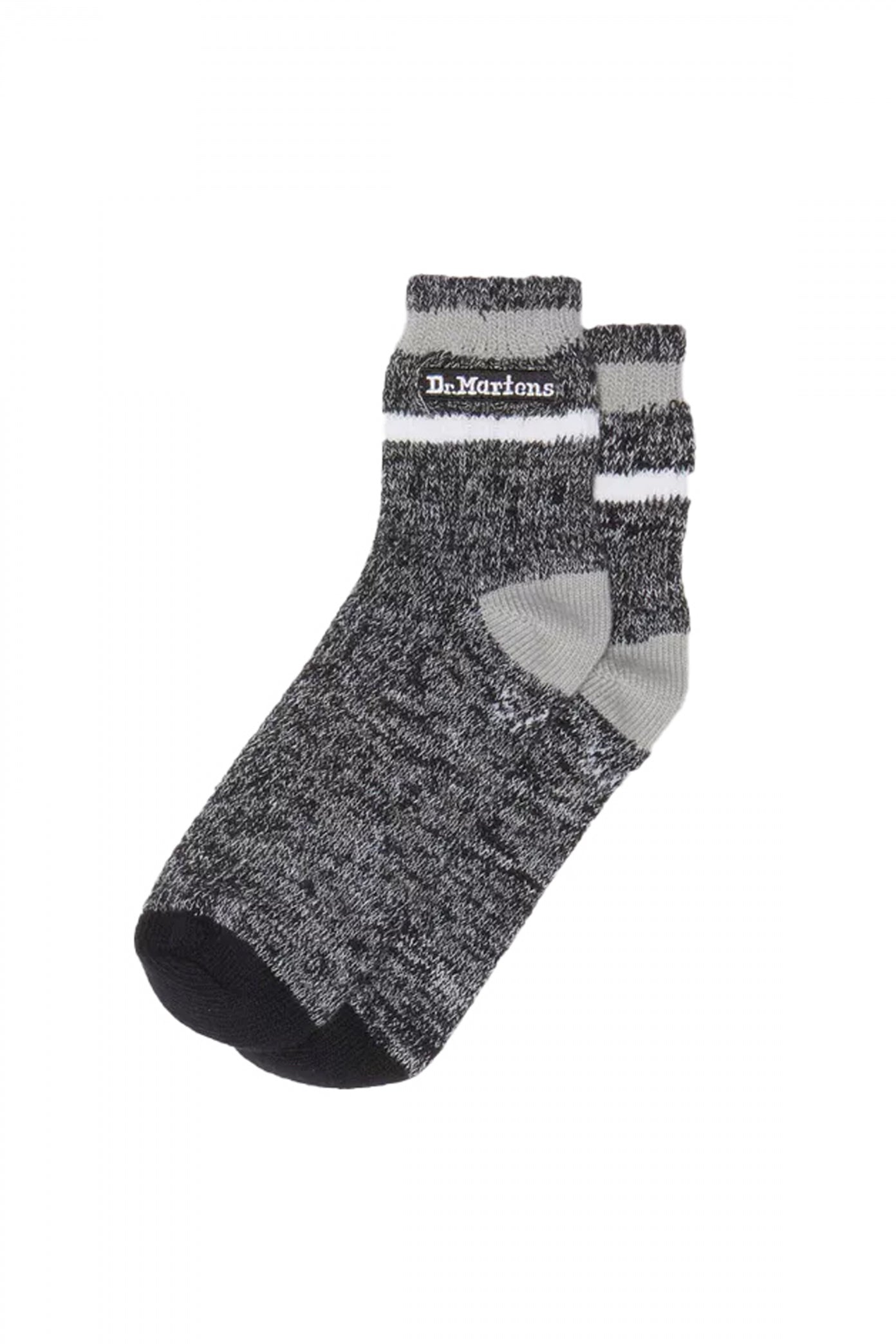 DR. MARTENS  SHORT MARL SOCK  en color GRIS  (1)