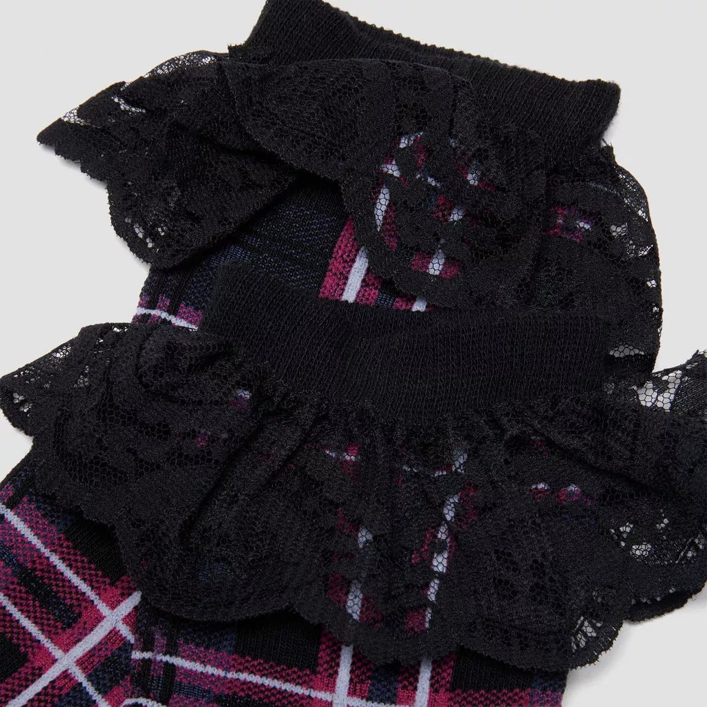 DR. MARTENS FRILL SOCK en color NEGRO  (6)