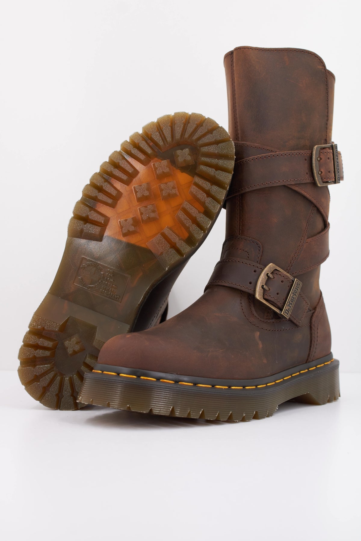 DR. MARTENS ANISTONE STRAP en color MARRON  (5)