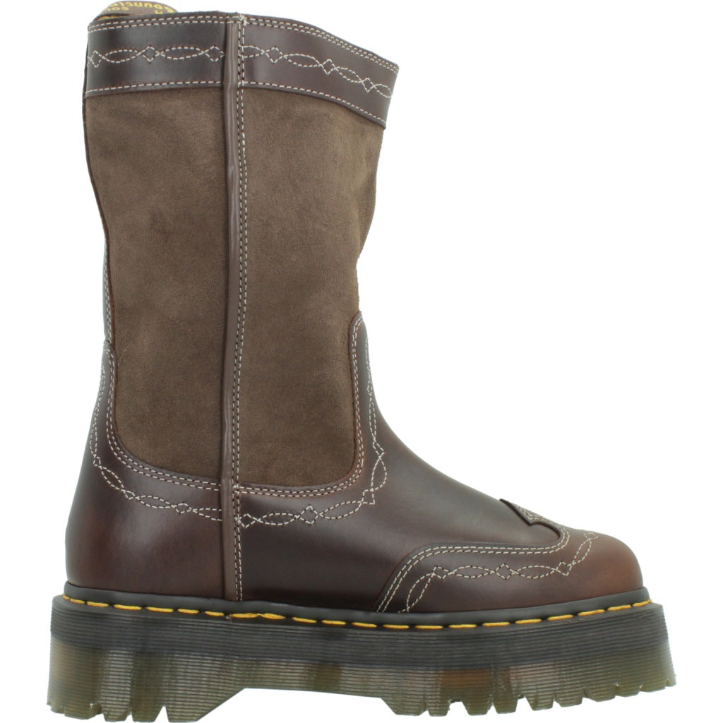 DR. MARTENS QUAD MID DR en color MARRON  (4)