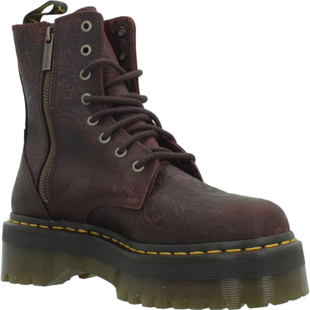 DR. MARTENS JADON EMBOSS FLORAL en color BURDEOS  (5)