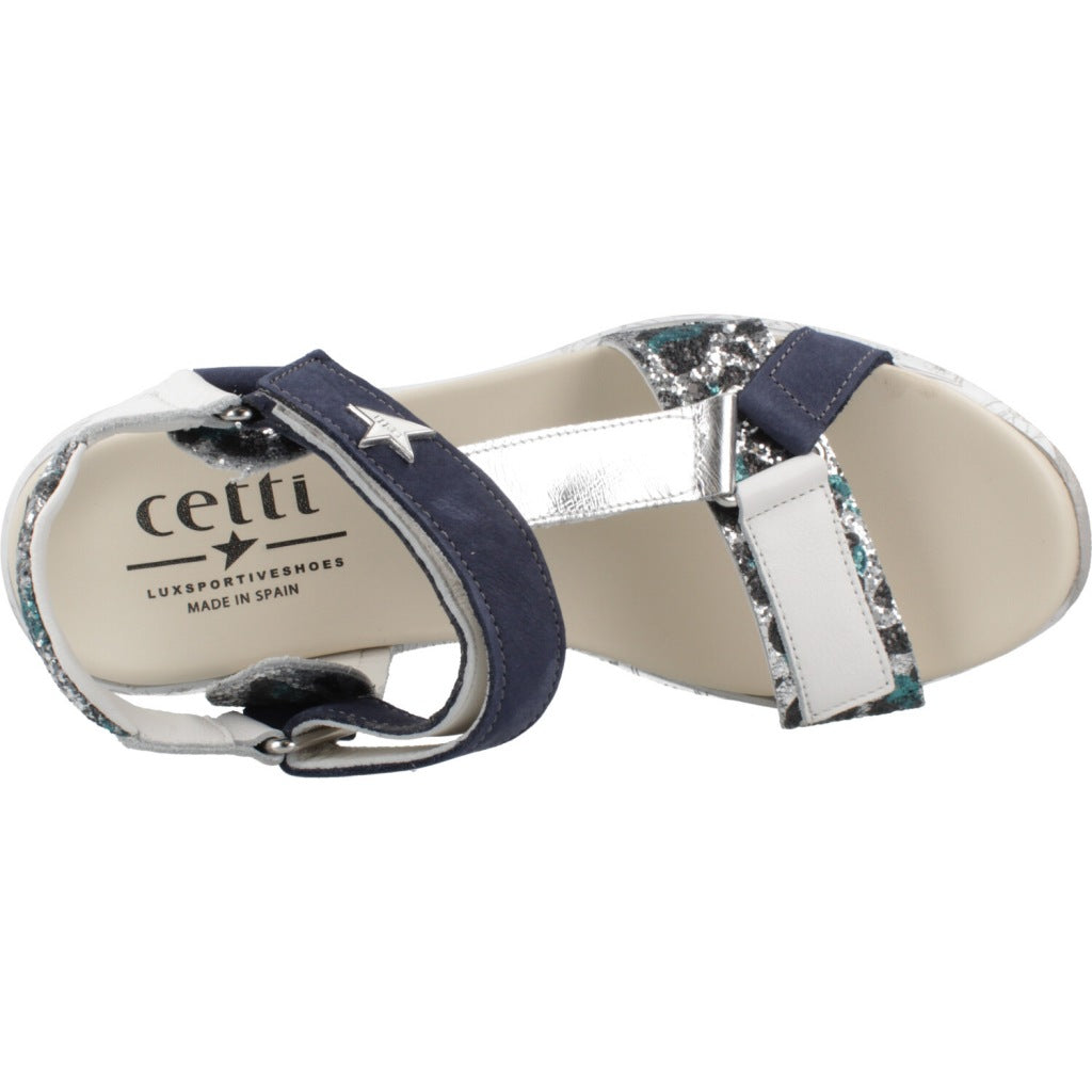 CETTI SANDALIA en color AZUL  (7)