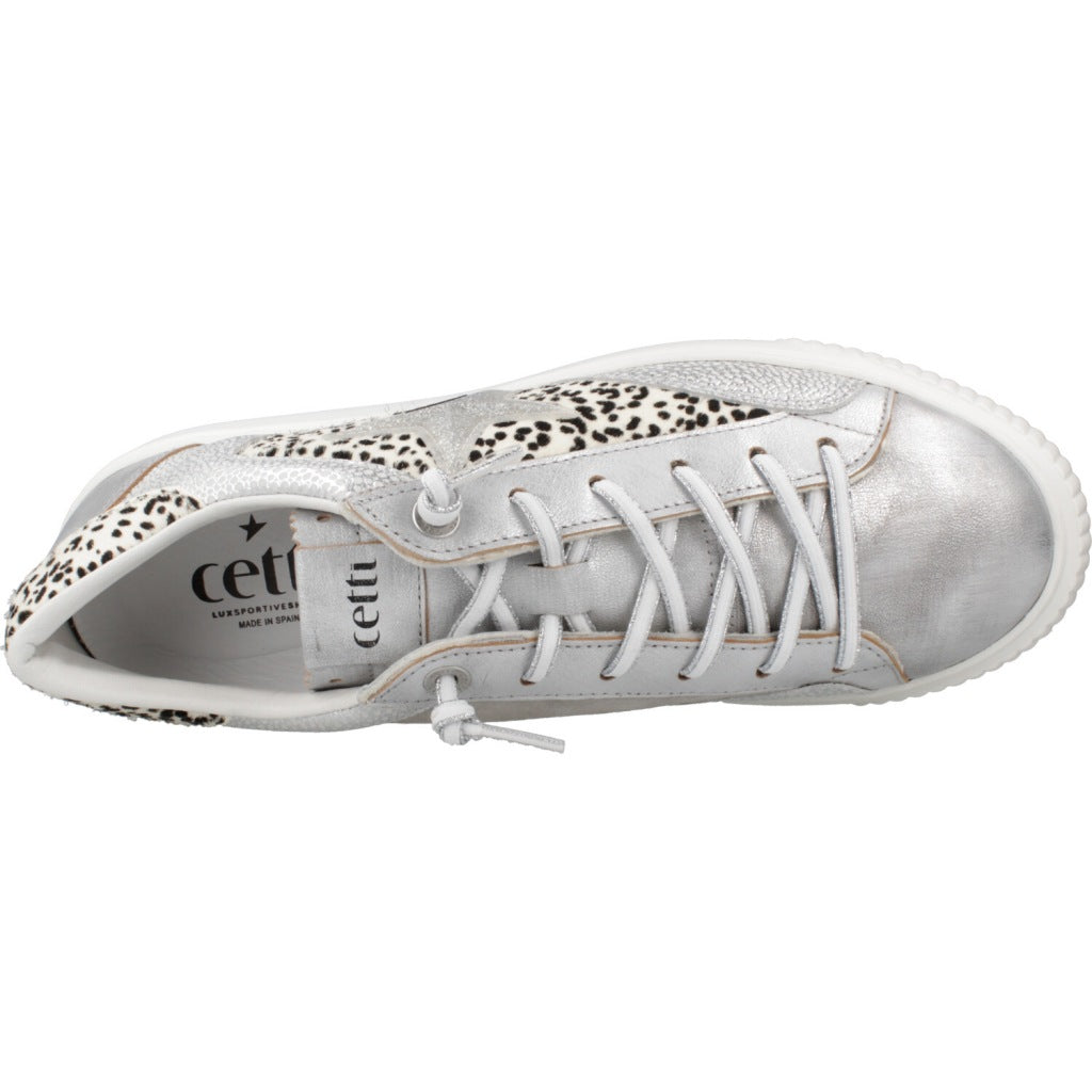 CETTI DEPORTIVA CORDONES en color GRIS  (7)