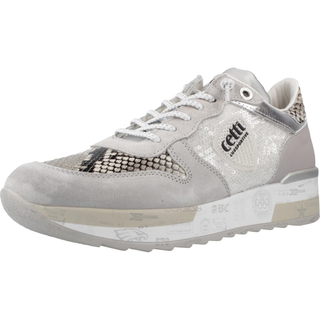 CETTI DEPORTIVA CORDONES en color GRIS  (1)
