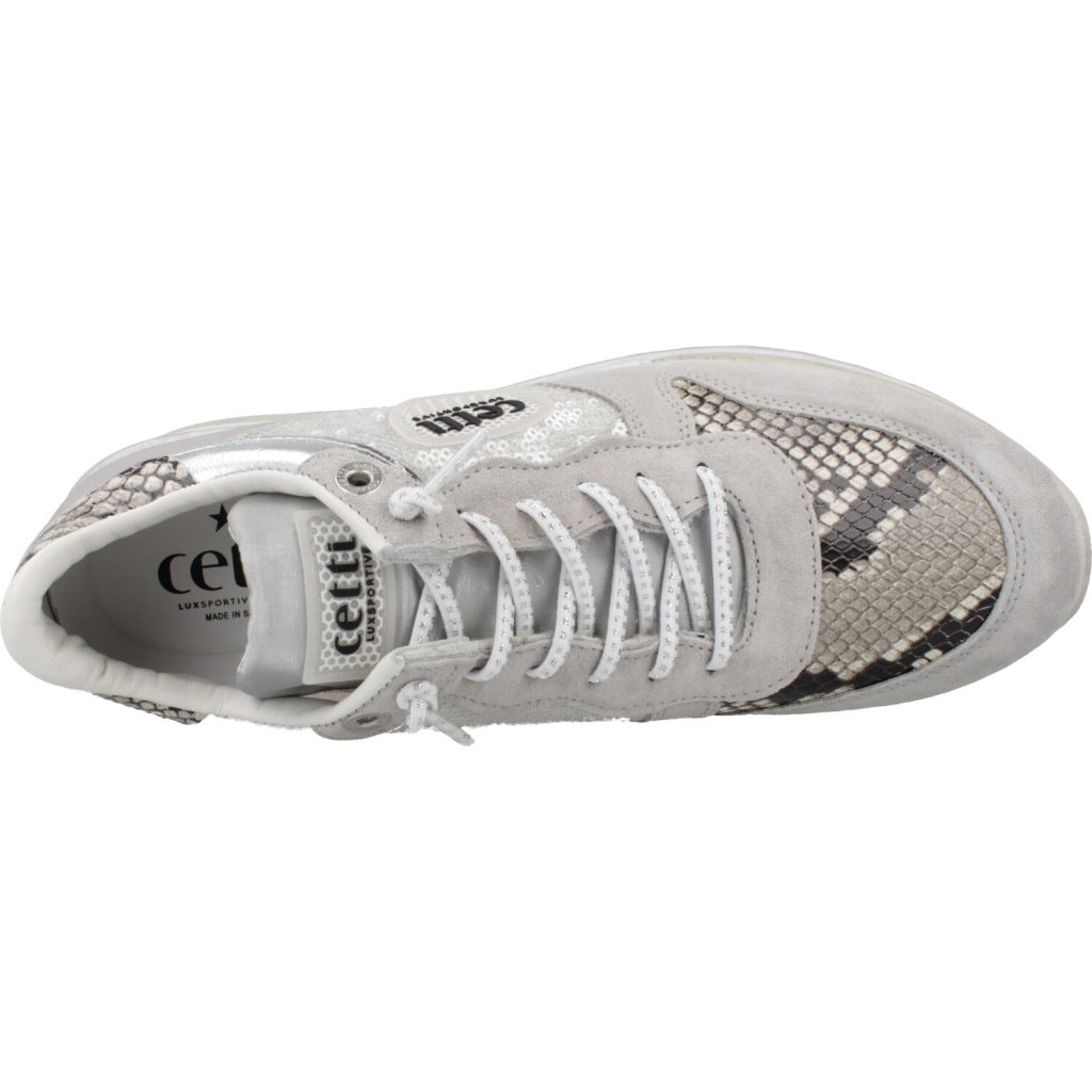 CETTI DEPORTIVA CORDONES en color GRIS  (7)