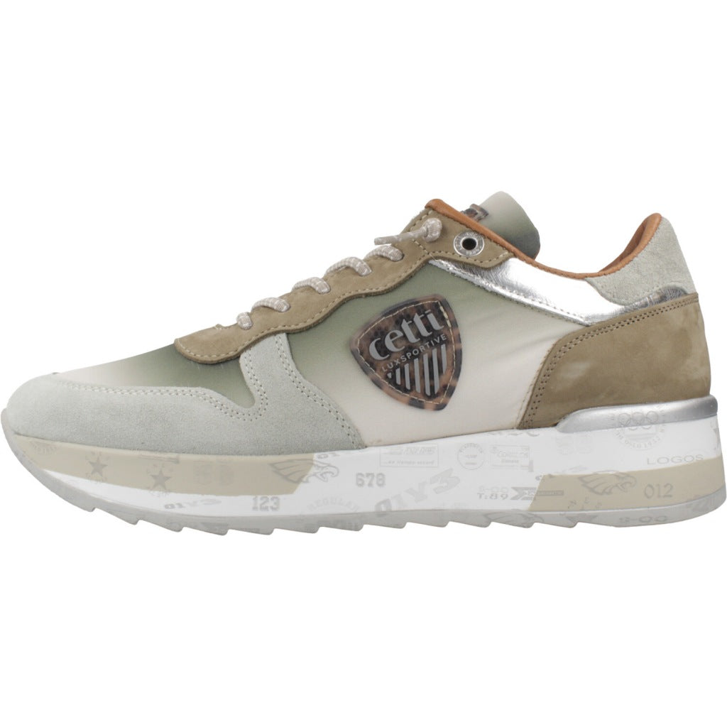 CETTI DEPORTIVA CORDONES en color VERDE  (2)