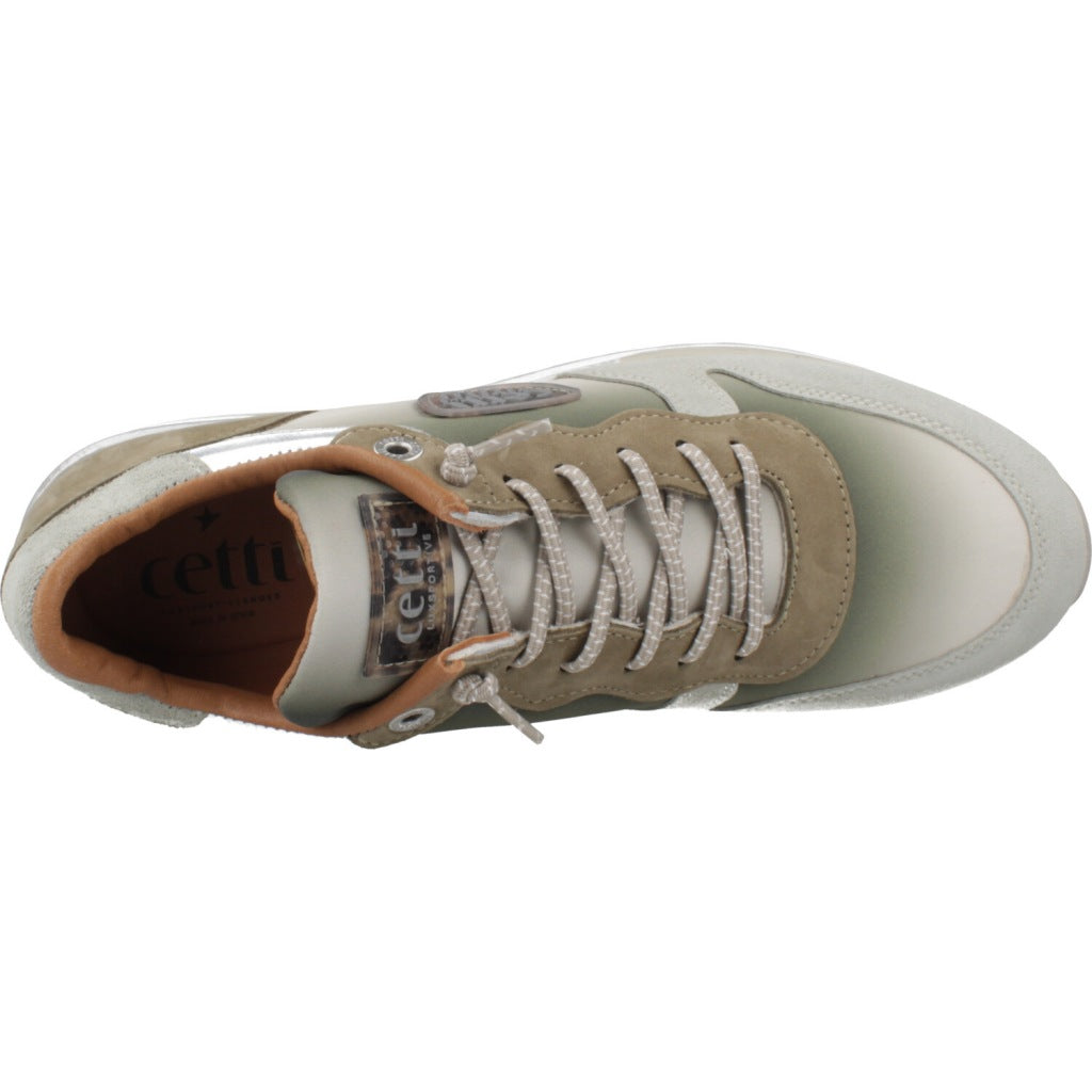 CETTI DEPORTIVA CORDONES en color VERDE  (7)