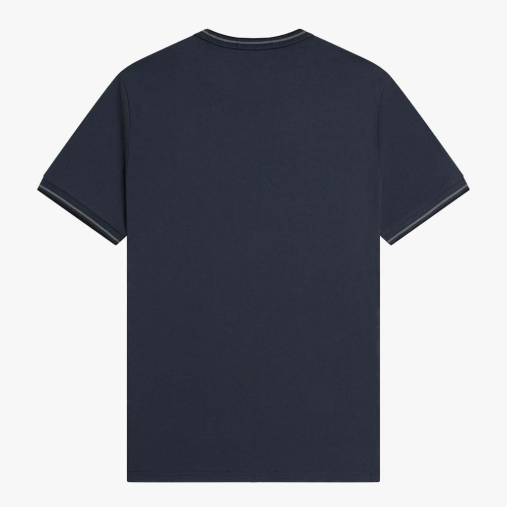 FRED PERRY  TWIN TIPPED T-SHIRT en color GRIS  (5)