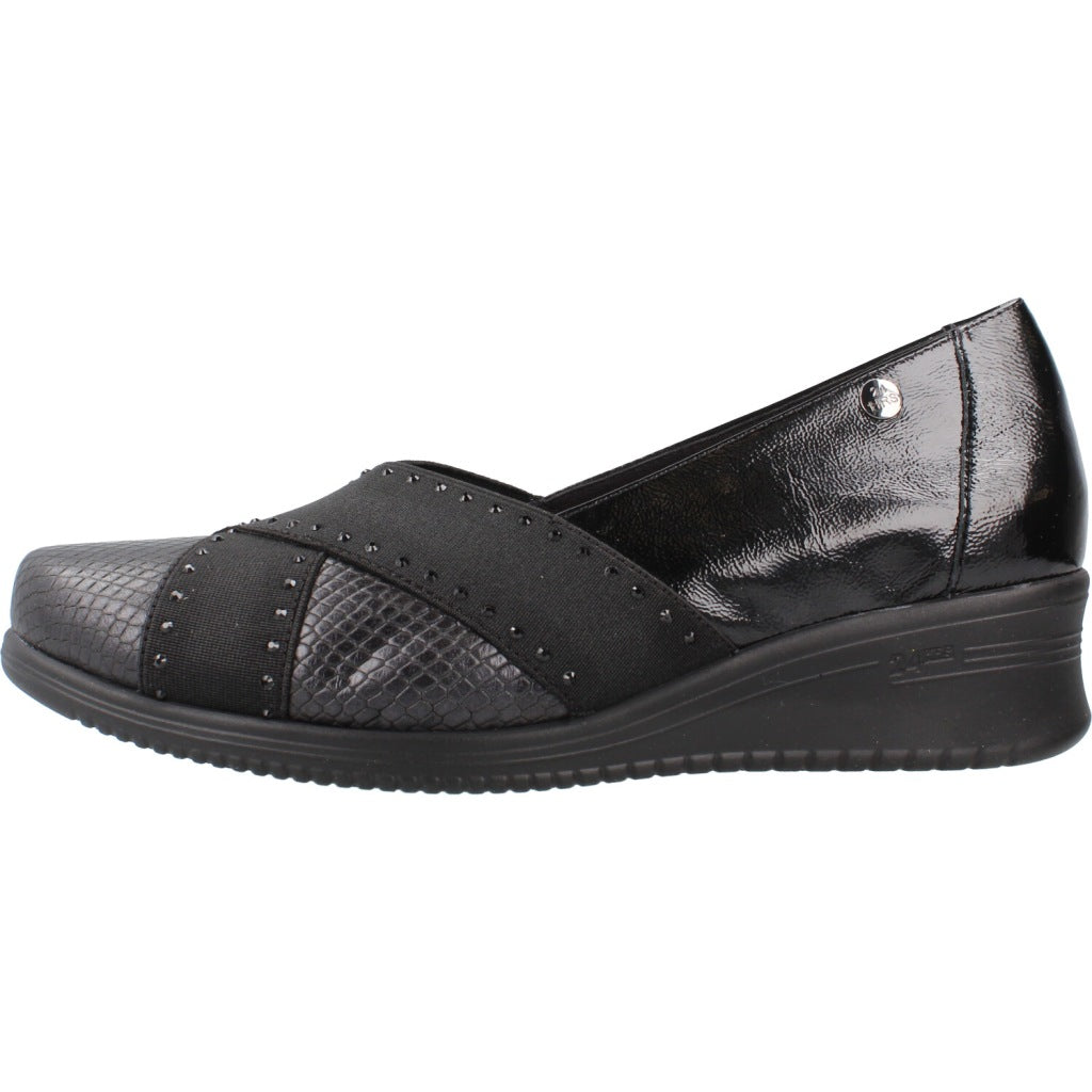  HORAS  H ZAPATO NEPALS en color NEGRO  (2)