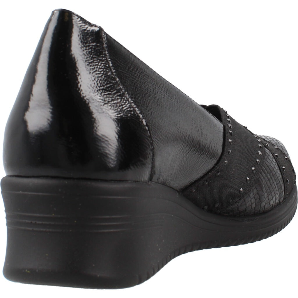  HORAS  H ZAPATO NEPALS en color NEGRO  (3)