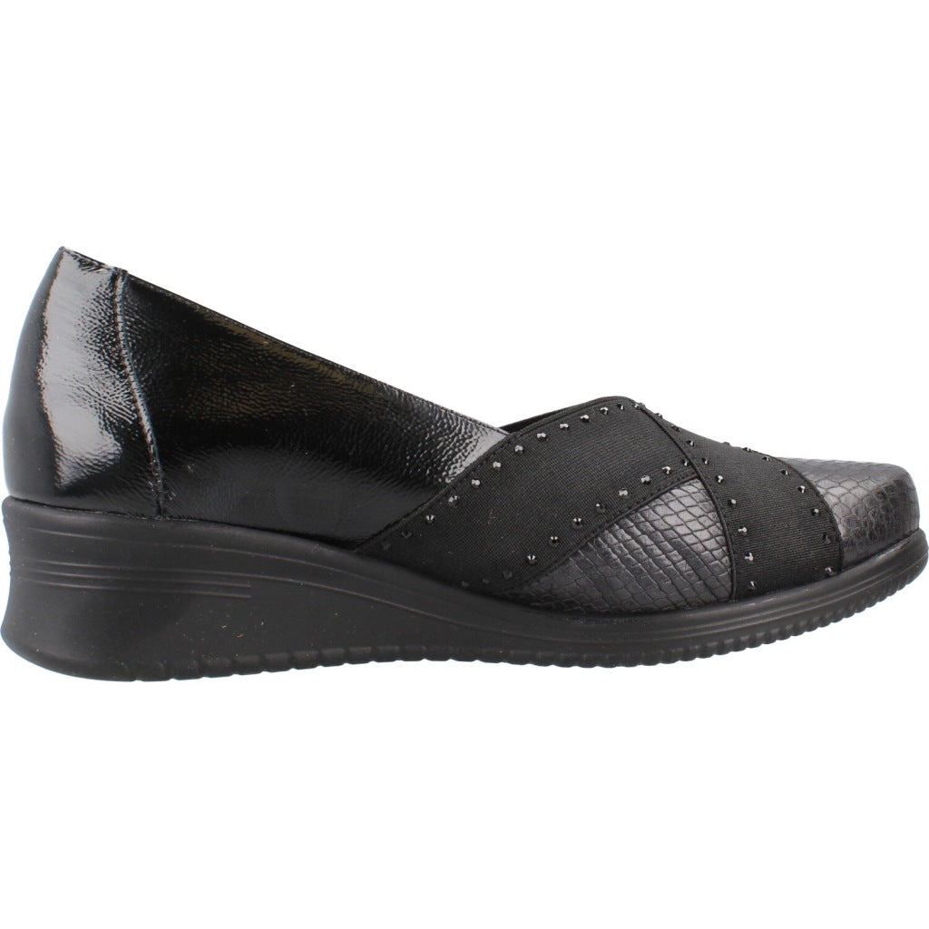  HORAS  H ZAPATO NEPALS en color NEGRO  (4)