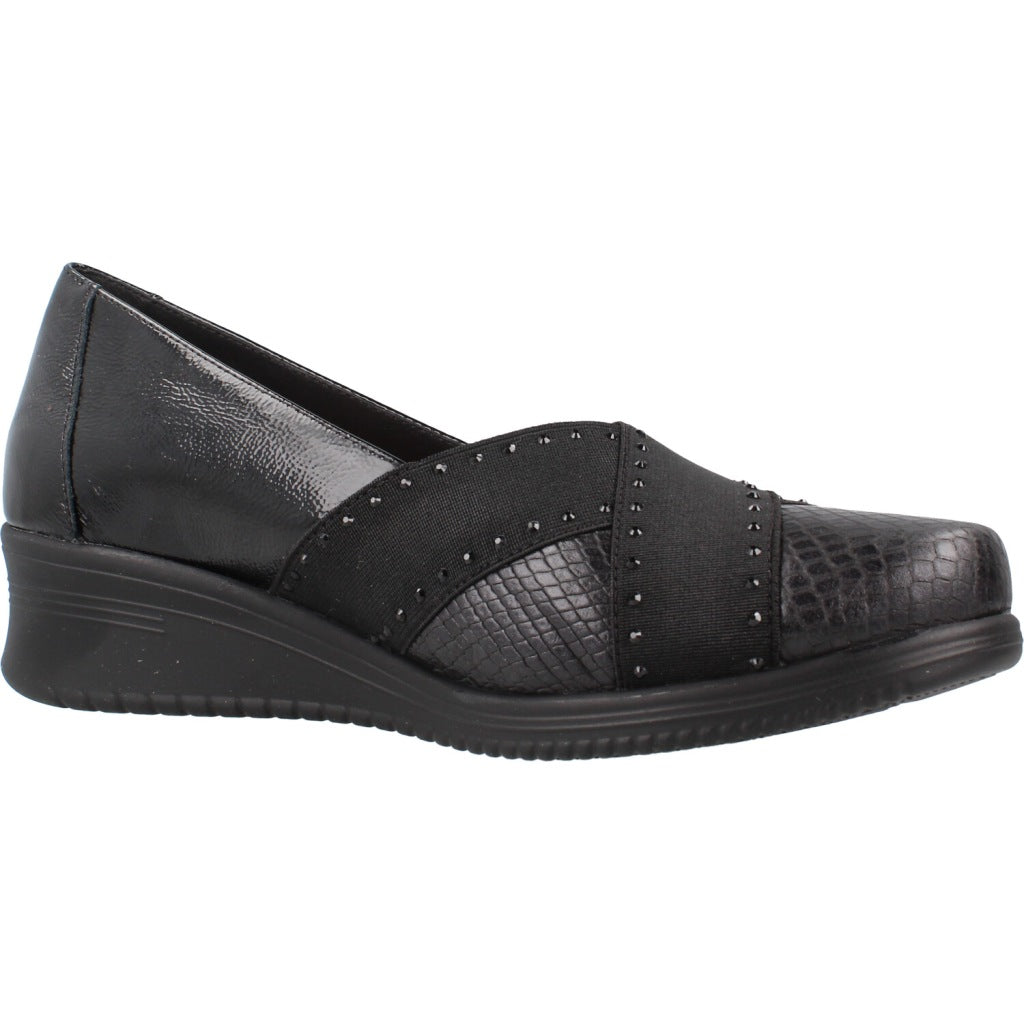  HORAS  H ZAPATO NEPALS en color NEGRO  (5)