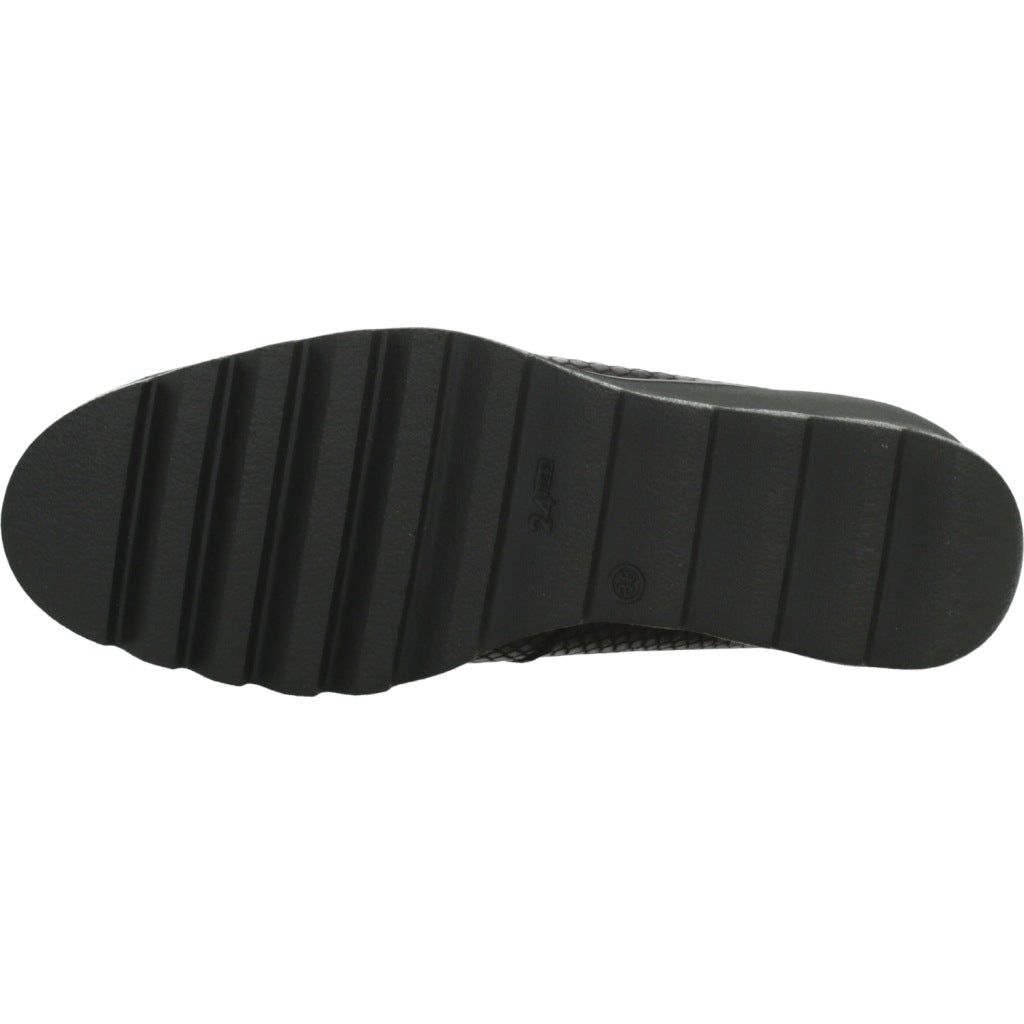  HORAS  H ZAPATO COMBI en color BURDEOS  (6)
