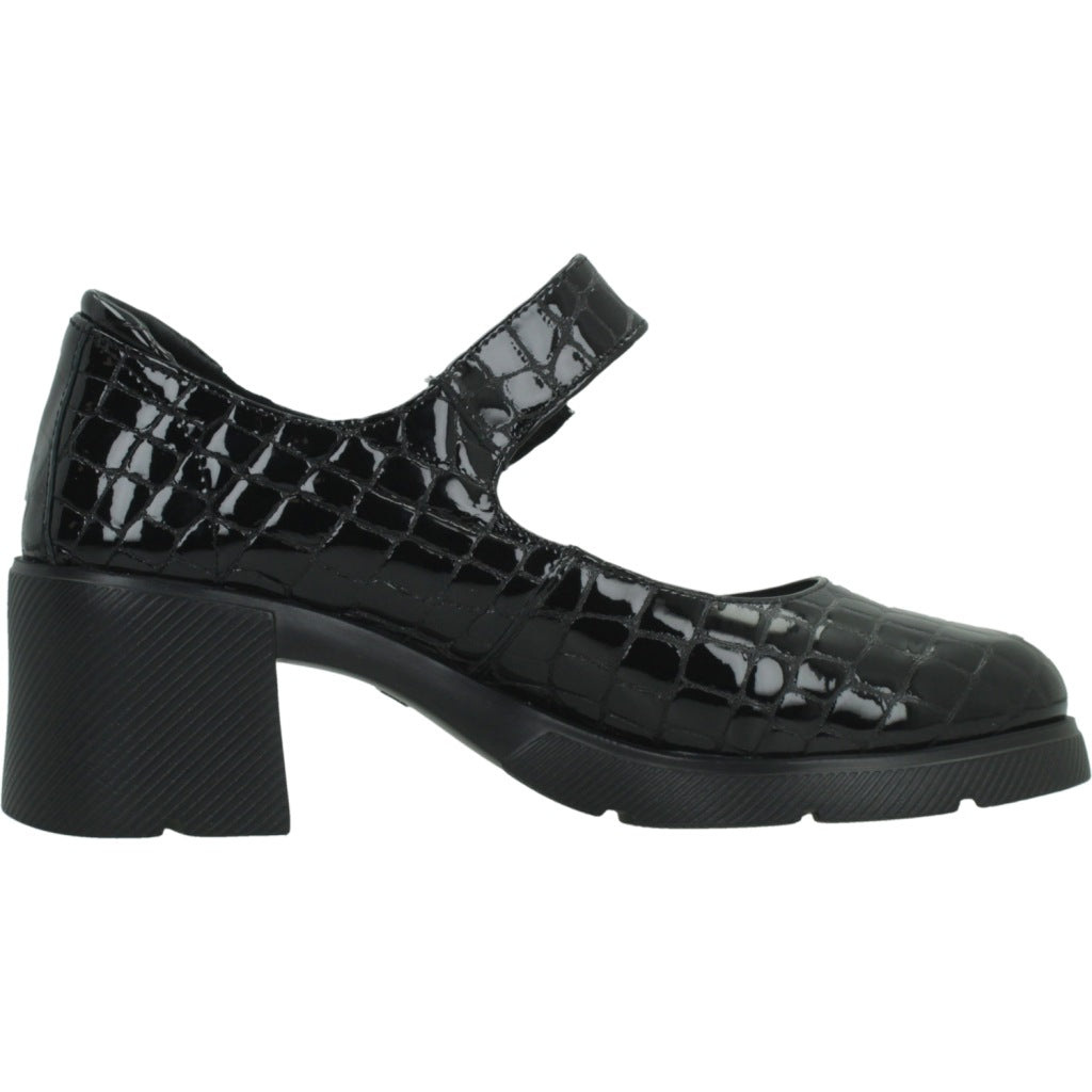  HORAS  H ZAPATO TWISTER en color NEGRO  (4)