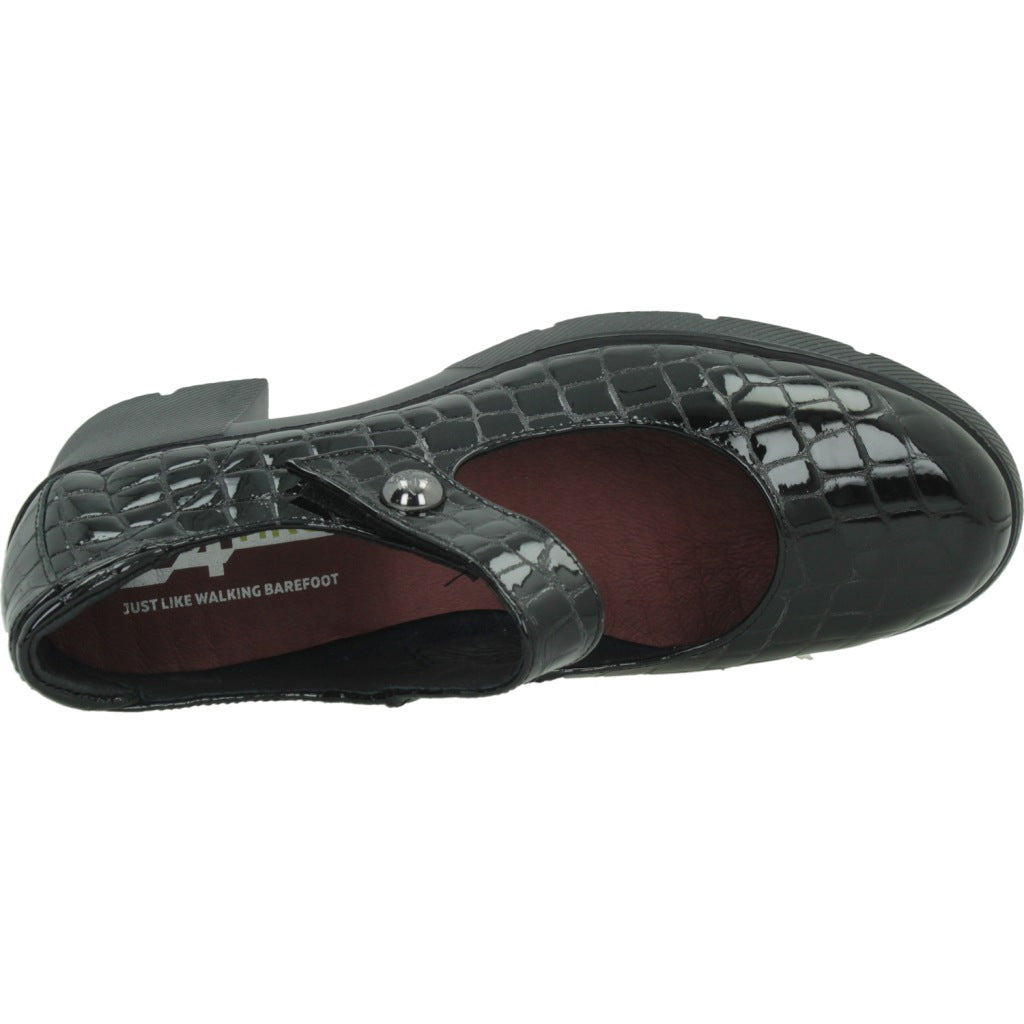  HORAS  H ZAPATO TWISTER en color NEGRO  (7)