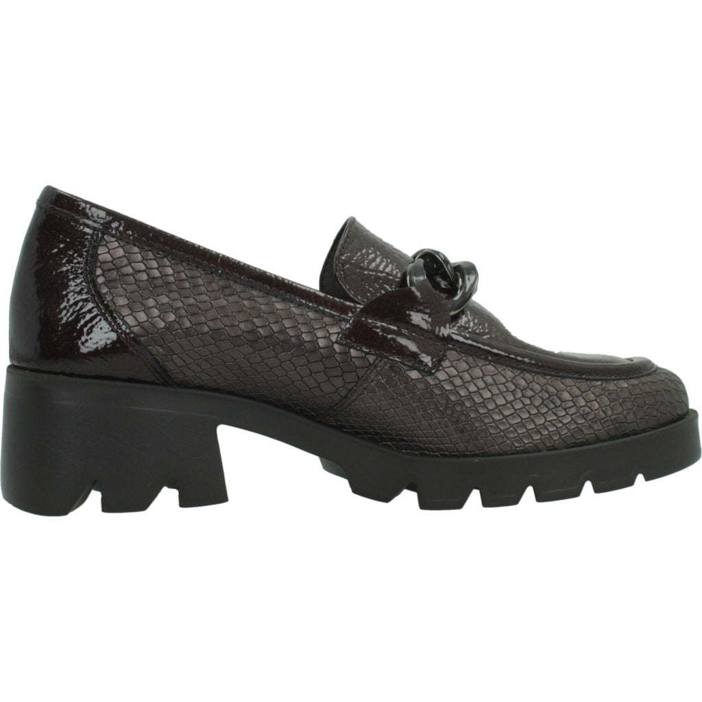  HORAS  H ZAPATO NEPALS en color BURDEOS  (4)