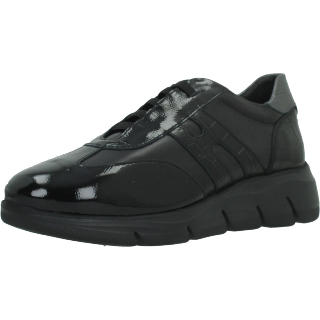  HORAS  H ZAPATO COMBI en color NEGRO  (1)