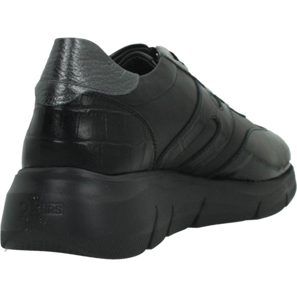  HORAS  H ZAPATO COMBI en color NEGRO  (3)