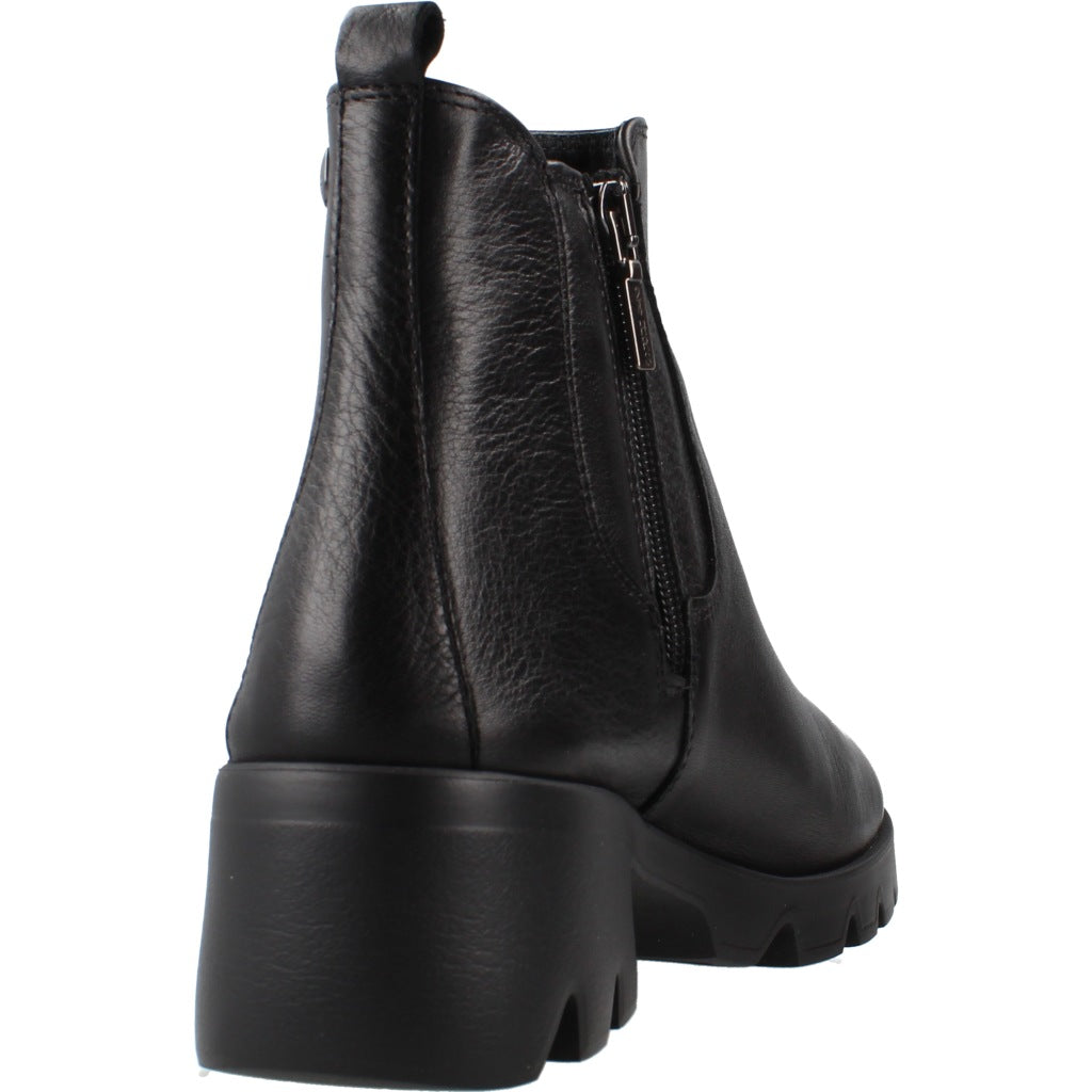  HORAS  H BOTIN GOMAS LATERALES en color NEGRO  (3)