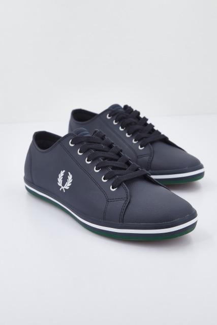 FRED PERRY  KINGSTON LEATHER en color AZUL  (1)