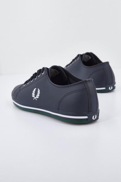FRED PERRY  KINGSTON LEATHER en color AZUL  (3)