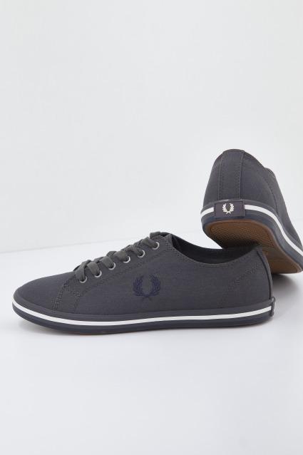 FRED PERRY KINGSTON TWILL en color GRIS  (4)